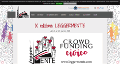 Desktop Screenshot of leggermente.com