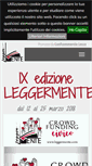 Mobile Screenshot of leggermente.com