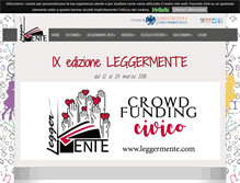 Tablet Screenshot of leggermente.com